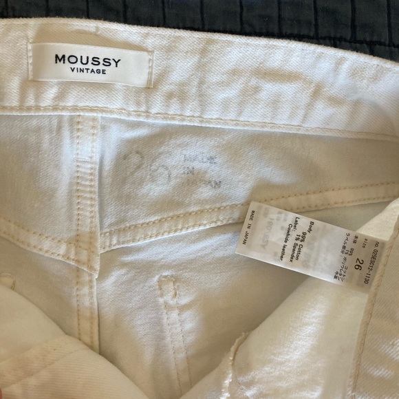 MOUSY VINTAGE BURNSIDE WHITE SKINNY JEANS SIZE 26 - $95 - Picture 8 of 16